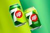 7up Reg & Zero Stubby Cans