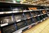 Fruit and veg shelves