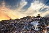 plastic waste rubbish landfill
