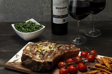 Sainsbury's gold steak