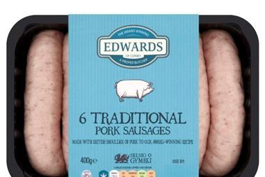 Edwards Conwy sausages