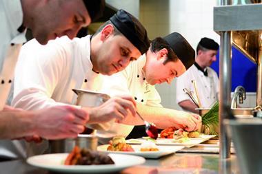 Compass Group catering chefs
