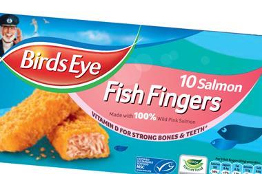 birdseye salmon fishfingers