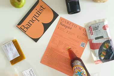 Gareth Ward Banquist Ingredients