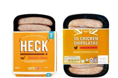 heck vs aldi chicken sausages
