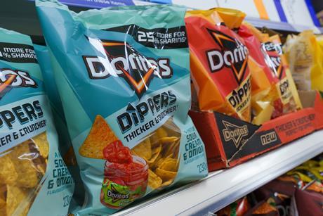 Doritos Dippers on shelf (credit to Mark Mackenzie)