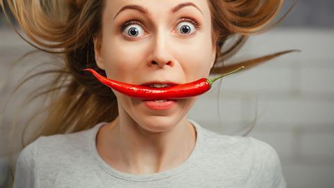 spicy food reaction chilli