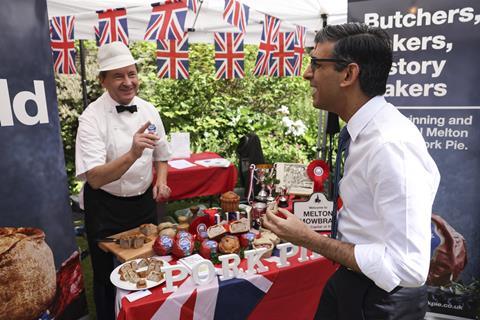 Prime minister Rishi Sunak attends Farm to Fork Summit - Simon Dawson  No 10 Downing Street
