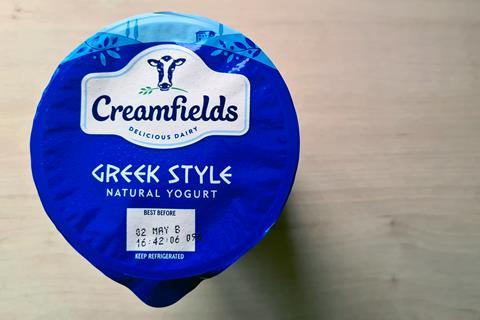 Tesco - yogurt 2023