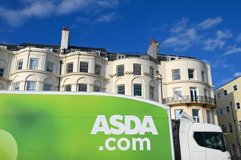 asda supply lorry