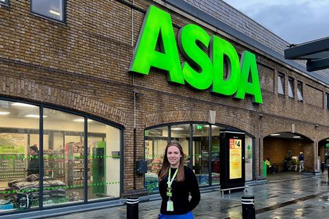 Asda Clapham Katie Anthony