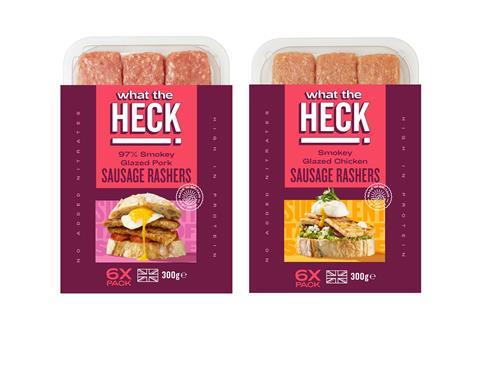 Heck sausage rashers x2