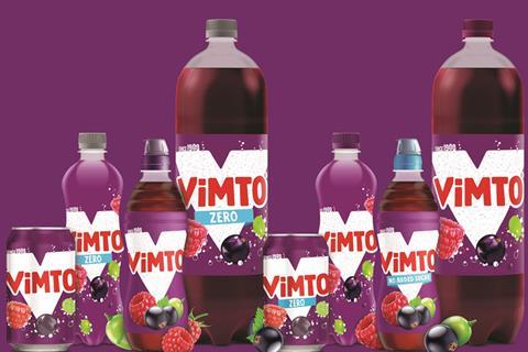 Vimto range shot