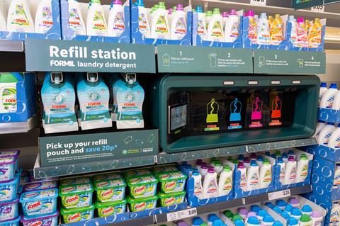 Lidl refill machines